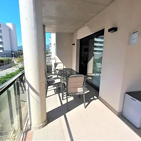 En Roses: Terraza, A/a, Wifi, Parking, 2ª Linea De Playa - Es-258-89