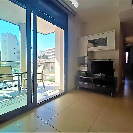 En Roses: Terraza, A/a, Wifi, Parking, 2ª Linea De Playa - Es-258-89 Apartment Roses